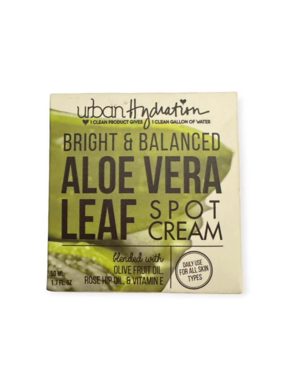 Urban Hydration Aloe Vera Spot Cream - 1.7 Fl oz